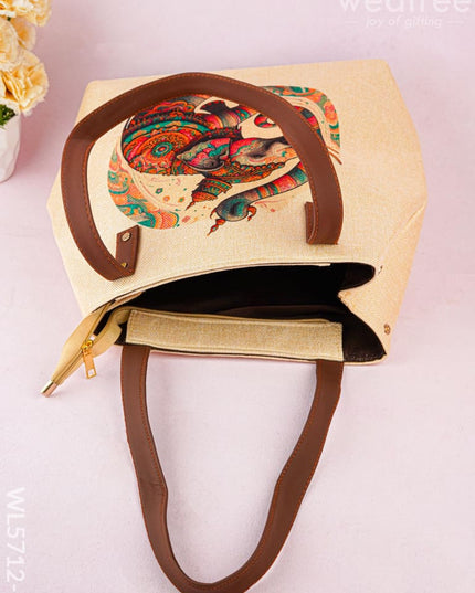 Handbag - Elephant Design - 17 Inch - WL5712-5 - Bags & Wallets