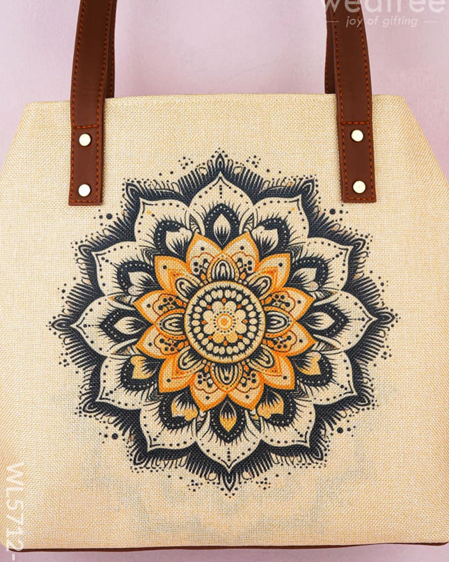 Handbag - Mandala Design - 17 Inch - WL5712-1 - Bags & Wallets