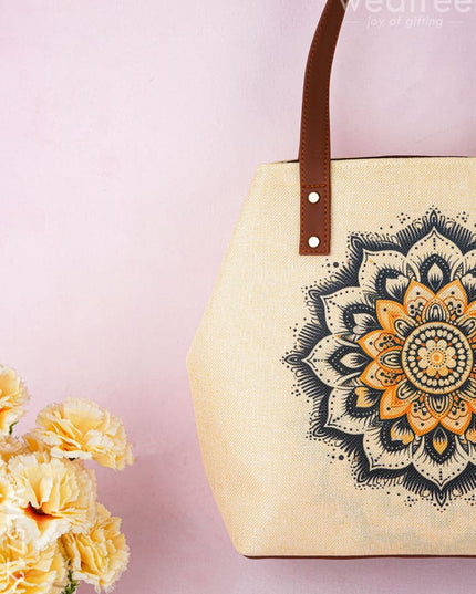 Handbag - Mandala Design - 17 Inch - WL5712-1 - Bags & Wallets