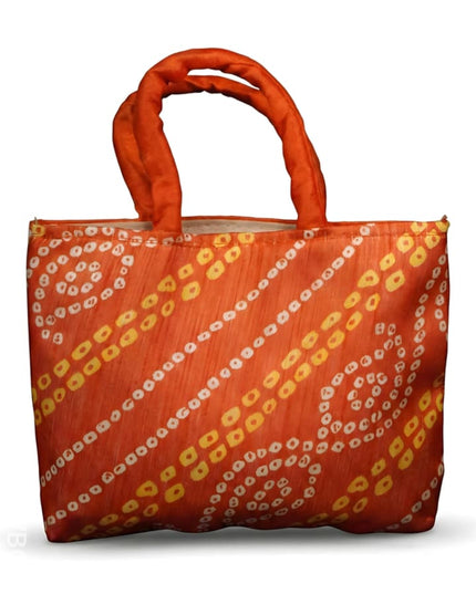 Handbag with Bhandani Print - WBG0336 - Hand Bags