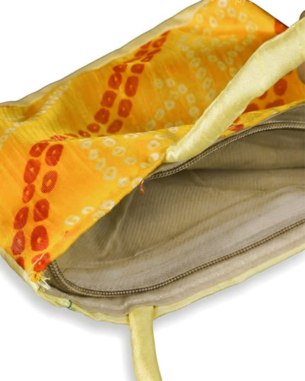 Handbag with Bhandani Print - WBG0336 - Hand Bags