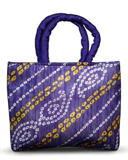 Handbag with Bhandani Print - WBG0336 - Hand Bags