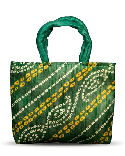 Handbag with Bhandani Print - WBG0336 - Hand Bags