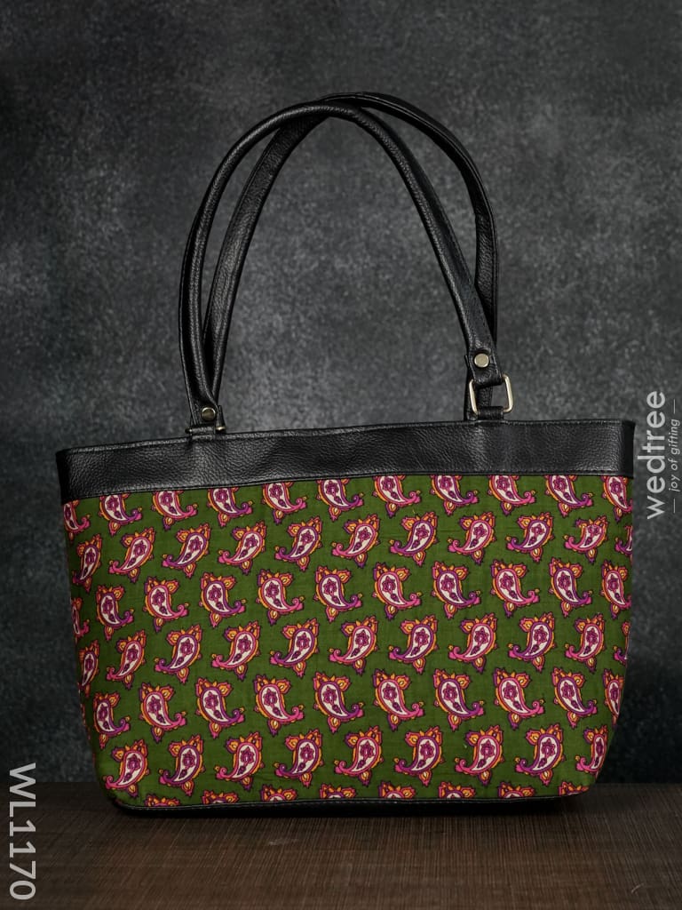 Handbag With Mango Prints - Wl1170 Regular Handbags