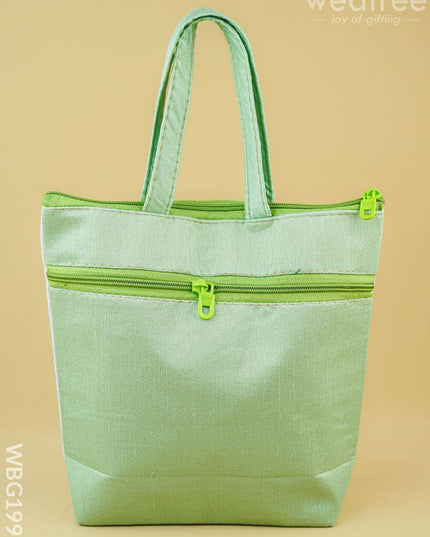Handbag with Parrot Design - 9 inch - WBG1996 - Hand Bags