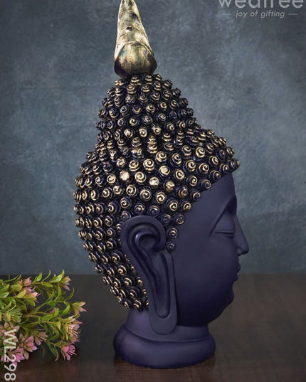 Handcrafted Polyresin Buddha Head - Wl2981 Showpieces