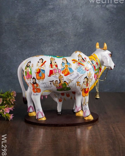 Handcrafted Polyresin Cow & Calf - Big Wl2983 Showpieces