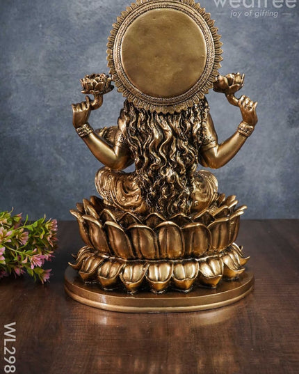 Handcrafted Polyresin Lakshmi Idol - Wl2988 Showpieces