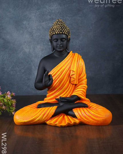 Handcrafted Sitting Buddha Idol - Wl2980 Showpieces