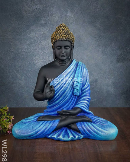 Handcrafted Sitting Buddha Idol - Wl2980 Showpieces