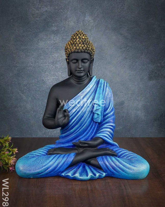 Handcrafted Sitting Buddha Idol - Wl2980 Showpieces