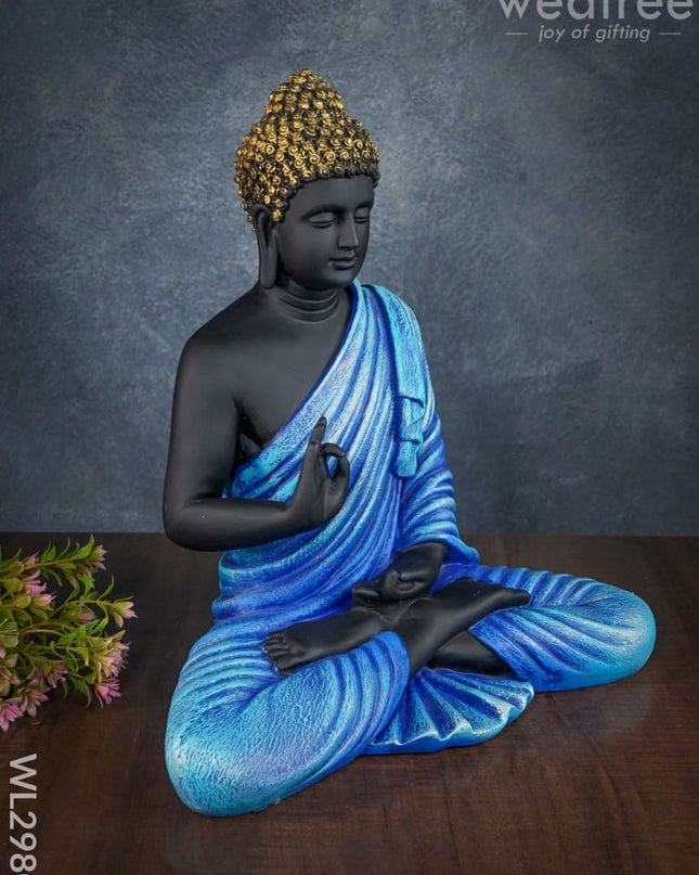 Handcrafted Sitting Buddha Idol - Wl2980 Showpieces