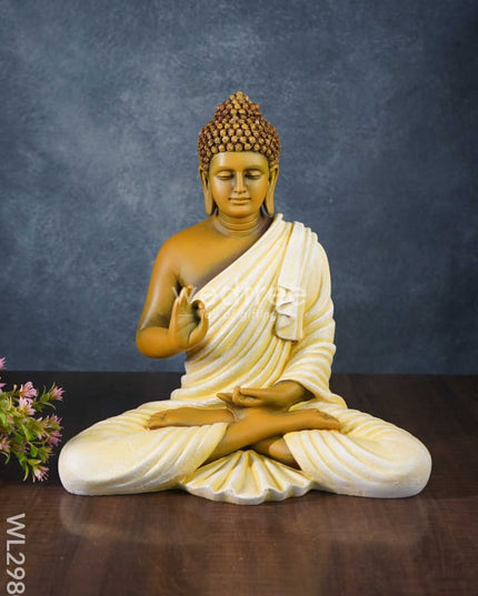 Handcrafted Sitting Buddha Idol - Wl2980 Showpieces
