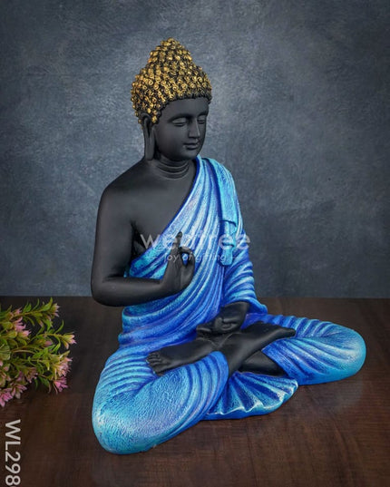 Handcrafted Sitting Buddha Idol - Wl2980 Showpieces