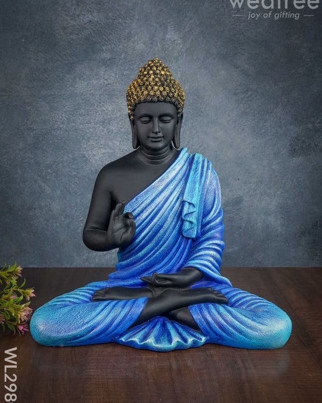 Handcrafted Sitting Buddha Idol - Wl2980 Showpieces