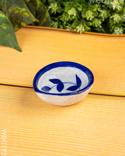Handmade Pottery Diya - 2 inch - WBG1928 - Divine Gifts RG