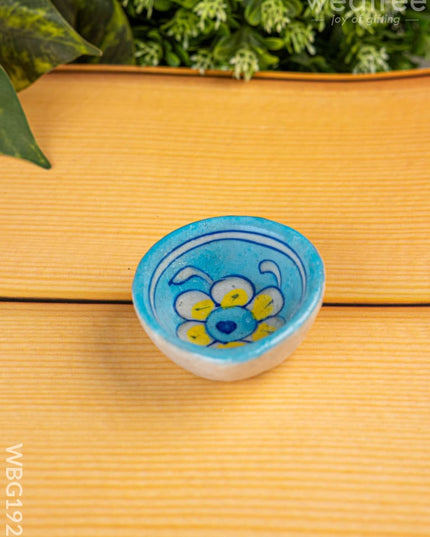Handmade Pottery Diya - 2 inch - WBG1928 - Divine Gifts RG