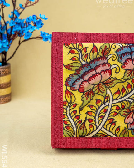 Handpainted Kalamkari Design - Jewellery Box - WL5548 - Organizers