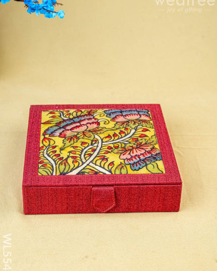 Handpainted Kalamkari Design - Jewellery Box - WL5548 - Organizers
