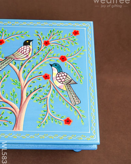 Handpainted Wooden Manai - Bird - 15 inch - WL5832 - Wooden Decor