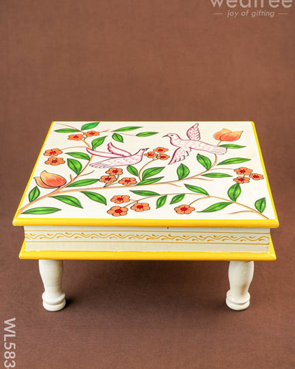 Handpainted Wooden Manai - Bird - 15 inch - WL5834 - Wooden Decor
