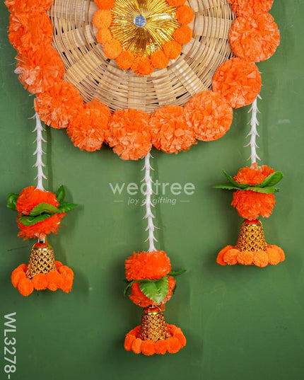 Artificial Flower Ring Hanging - Wl3278-2 Thorans