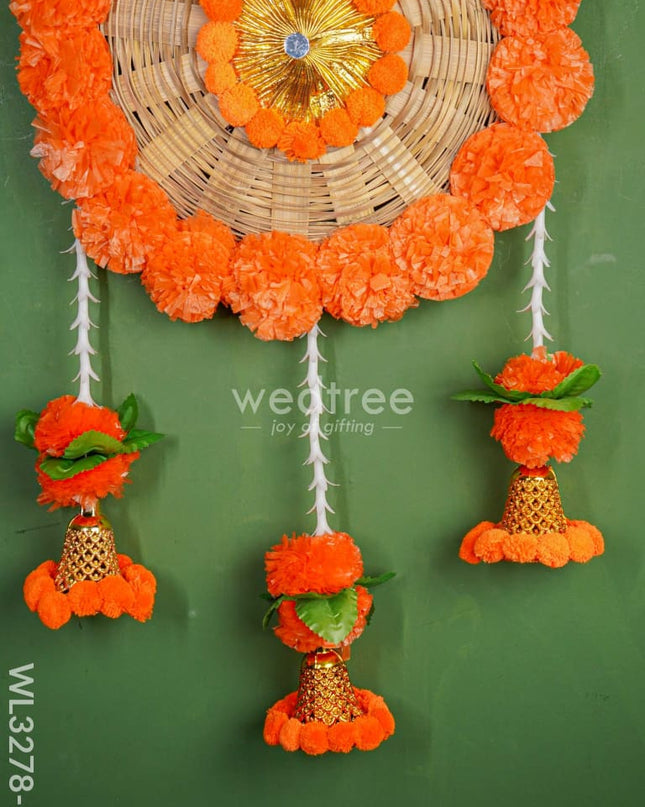 Artificial Flower Ring Hanging - Wl3278-2 Thorans
