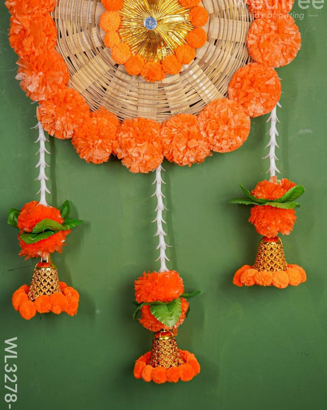 Artificial Flower Ring Hanging - Wl3278-2 Thorans
