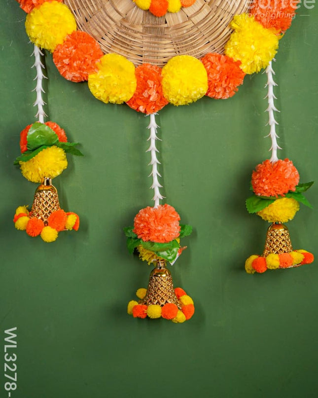 Artificial Flower Ring Hanging - Wl3278-4 Thorans