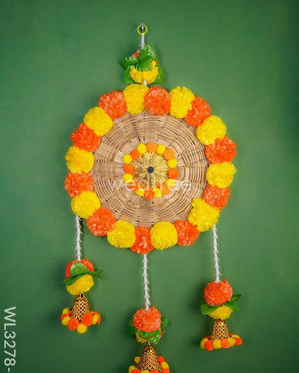 Artificial Flower Ring Hanging - Wl3278-4 Thorans