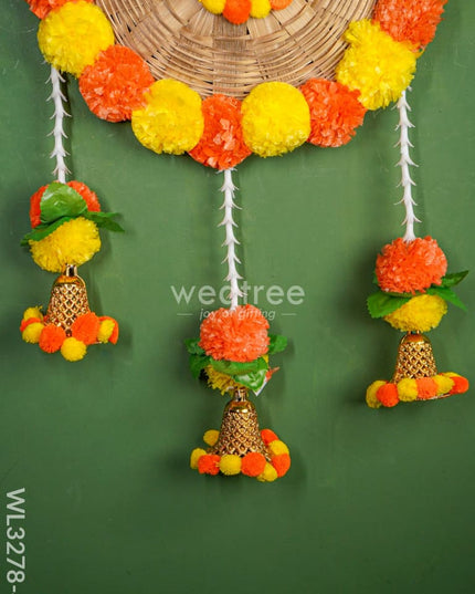 Artificial Flower Ring Hanging - Wl3278-4 Thorans