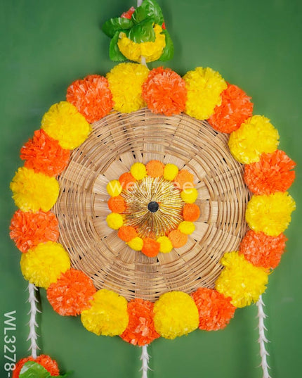 Artificial Flower Ring Hanging - Wl3278-4 Thorans