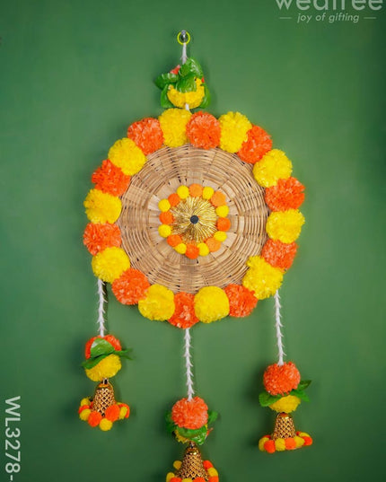 Artificial Flower Ring Hanging - Wl3278-4 Thorans