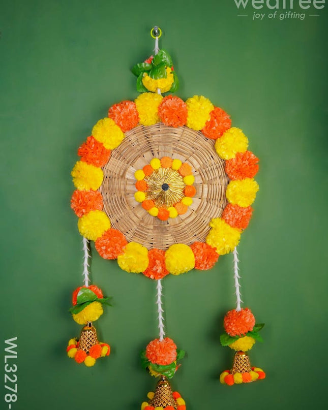 Artificial Flower Ring Hanging - Wl3278-4 Thorans