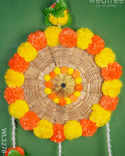 Artificial Flower Ring Hanging - Wl3278-4 Thorans