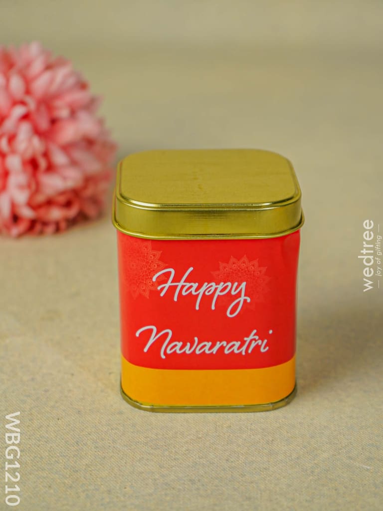 Happy Navaratri Tin Box - Wbg1210 Dining Essentials