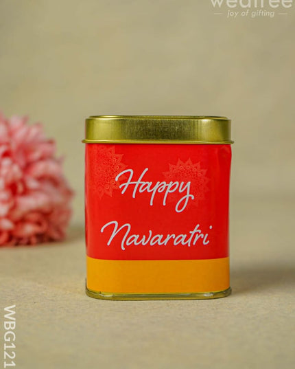 Happy Navaratri Tin Box - Wbg1210 Dining Essentials