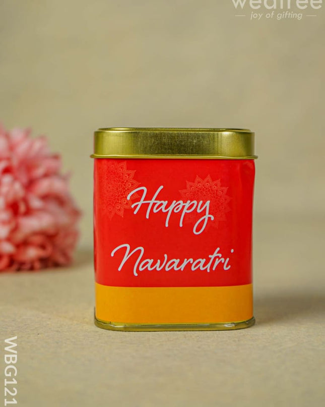 Happy Navaratri Tin Box - Wbg1210 Dining Essentials
