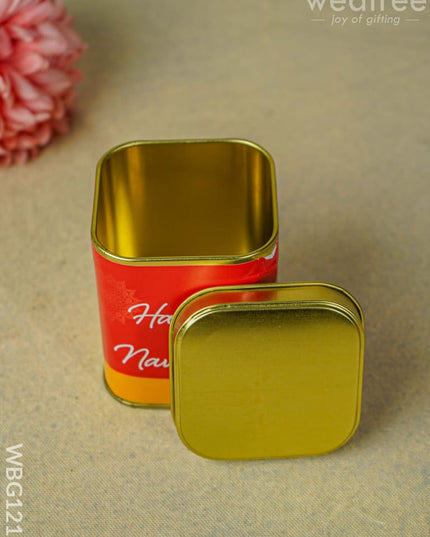 Happy Navaratri Tin Box - Wbg1210 Dining Essentials