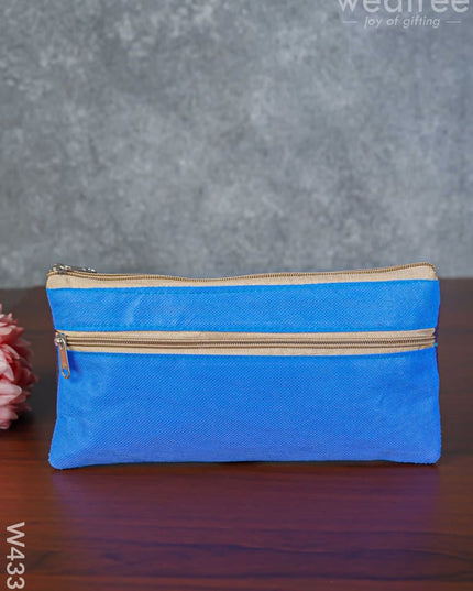 Ikkat Fabric Purse - W4339 Clutches & Purses