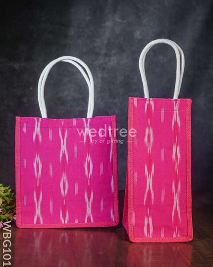 Ikkat Jute Bag Combo - Wbg1018 Bags