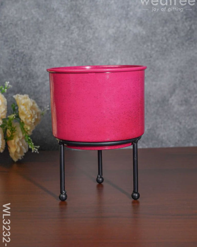 Indoor Planter Pot & Stand - Wl3232-1 Small Planters