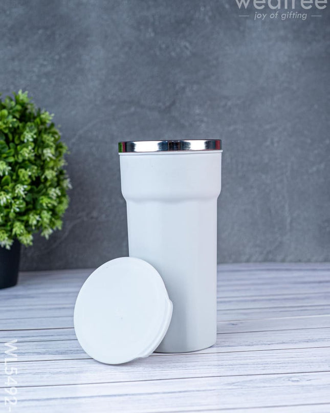 Insulated Mug with Lid - 6 inch - Grey - WL5492-2 - Bottles & mugs