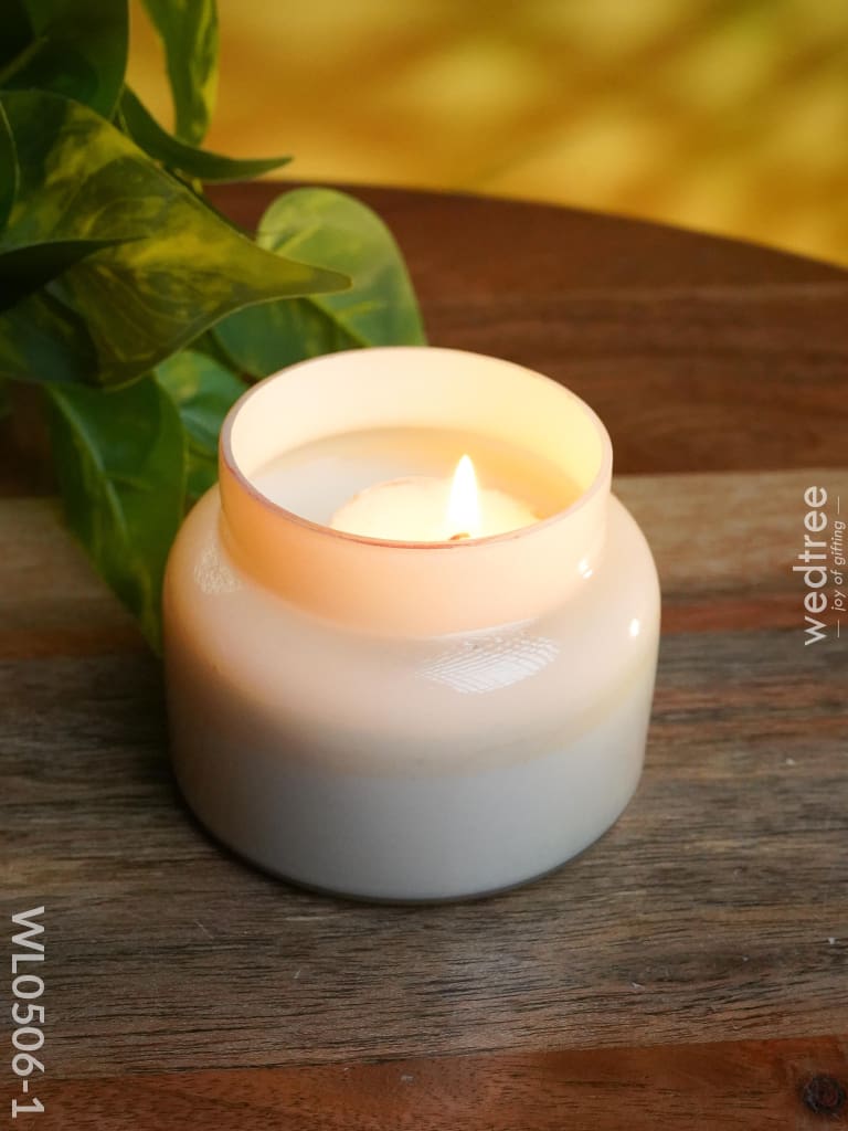 Iridescent Scented Soy Wax Jar (2.5 Inches) - Wl0506 Candles And Votives