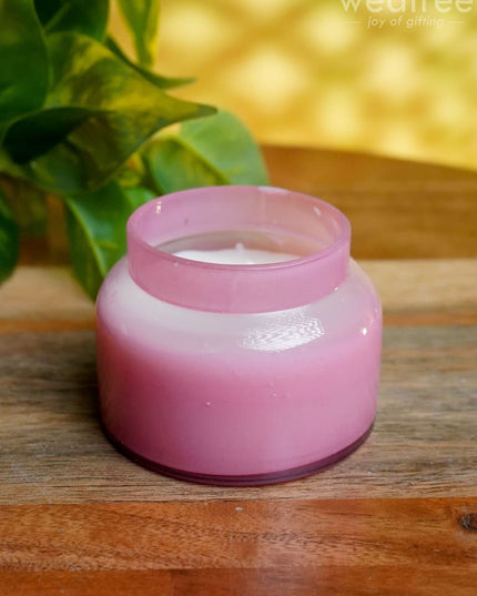 Iridescent Scented Soy Wax Jar (2.5 Inches) - Wl0506 Candles And Votives