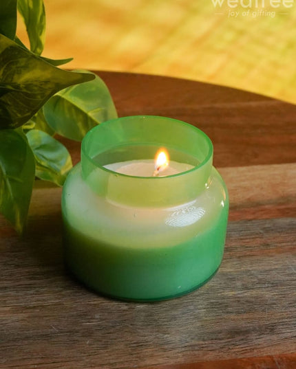 Iridescent Scented Soy Wax Jar (2.5 Inches) - Wl0506 Candles And Votives