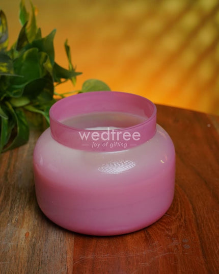 Iridescent Scented Soy Wax Jar (5 Inches) - Wl0507 Candles And Votives