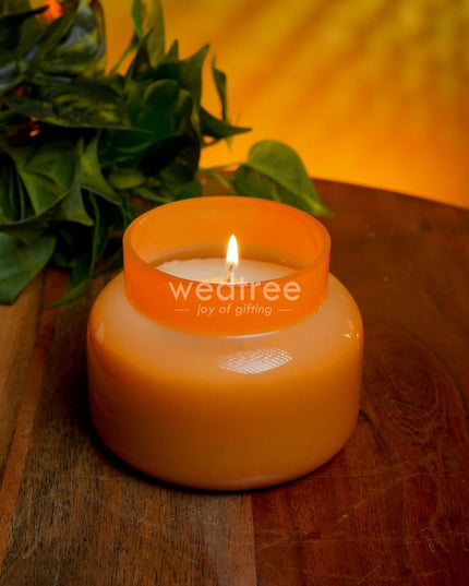 Iridescent Scented Soy Wax Jar (5 Inches) - Wl0507 Candles And Votives