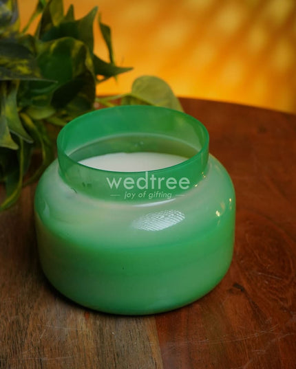 Iridescent Scented Soy Wax Jar (5 Inches) - Wl0507 Candles And Votives