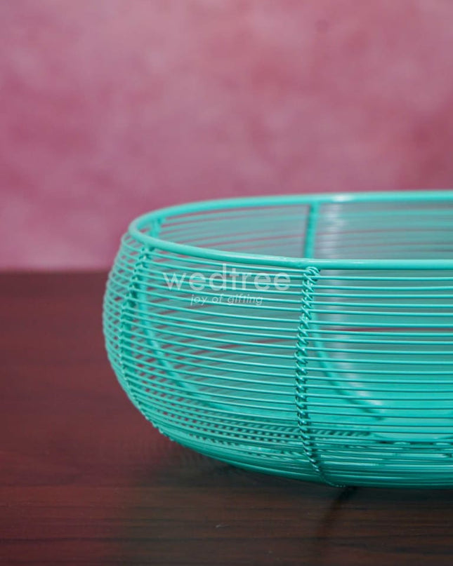 Iron Wire Woven Bowl - Wl3203 Dining Essentials